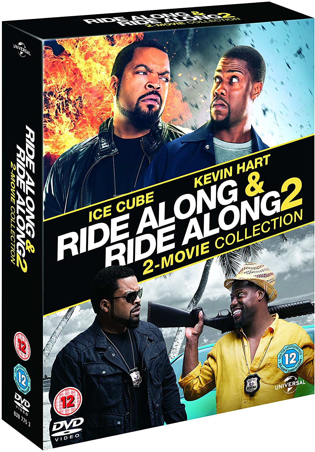 Ride Along 1 &amp; 2 [2015] – Komödie/Action [DVD]