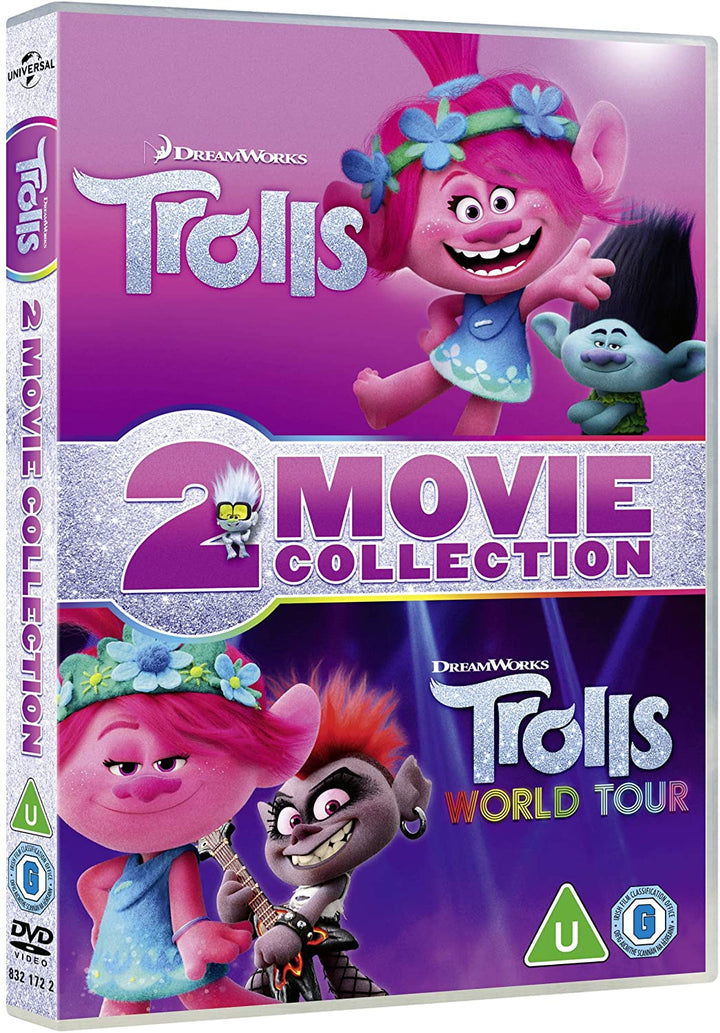 Trolls &amp; Trolls World Tour Doppelpack – Animation [DVD]