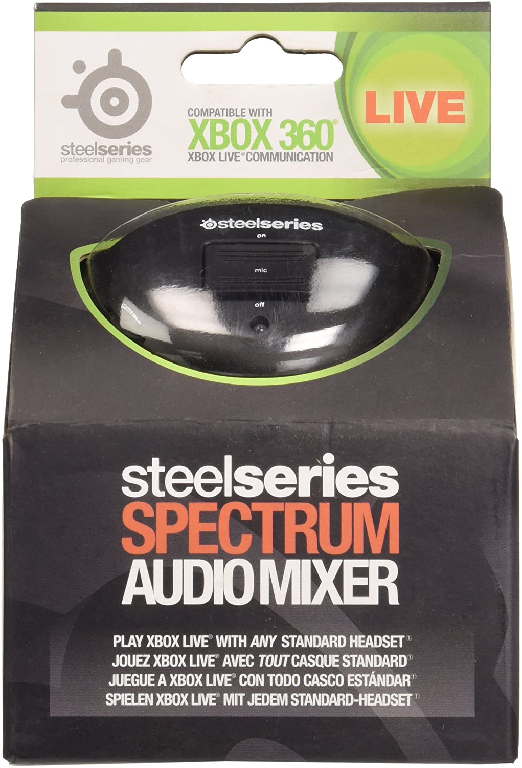 Mezclador de audio SteelSeries Spectrum (Xbox 360)