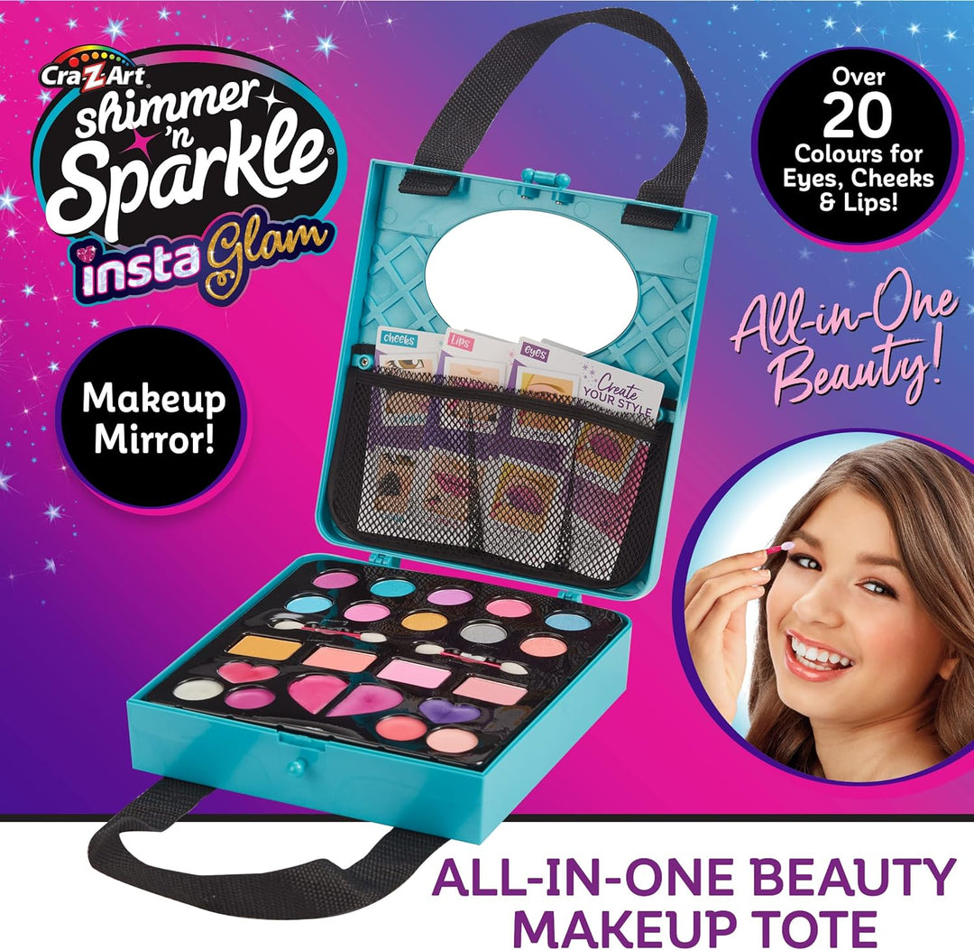 Character Options 07752 Shimmer and Sparkle All-in-one Beauty Tote Set, waschbar