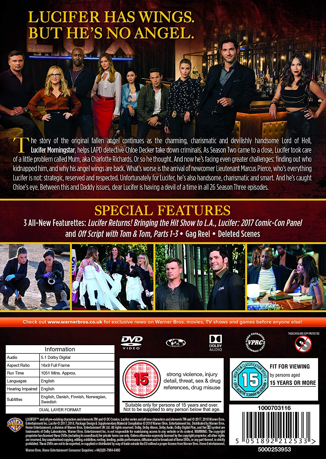 LUCIFER S3 – Mystery [DVD]