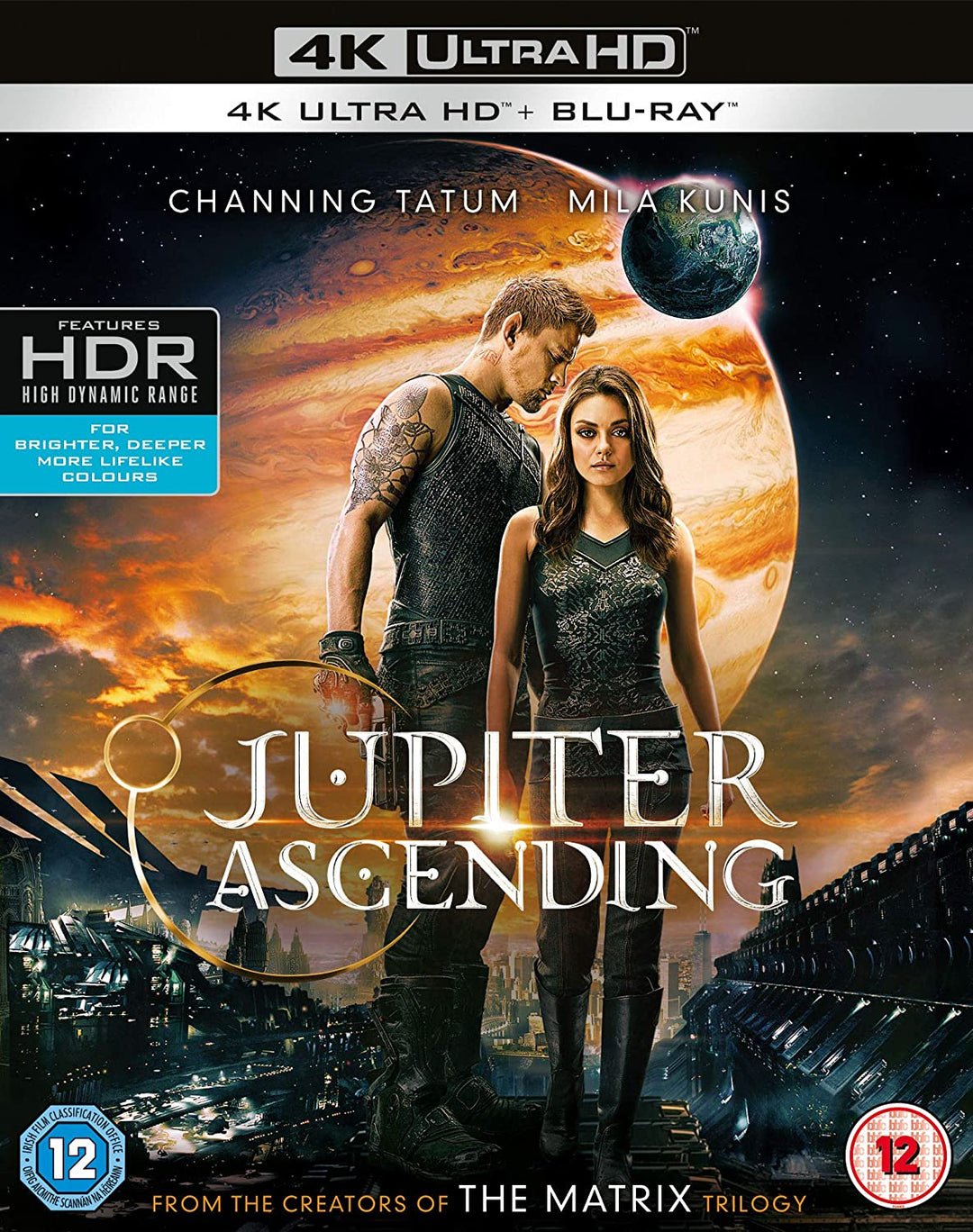 Jupiter Ascending [4K Ultra HD] [2015] [2016] – Science-Fiction/Action [Blu-ray]