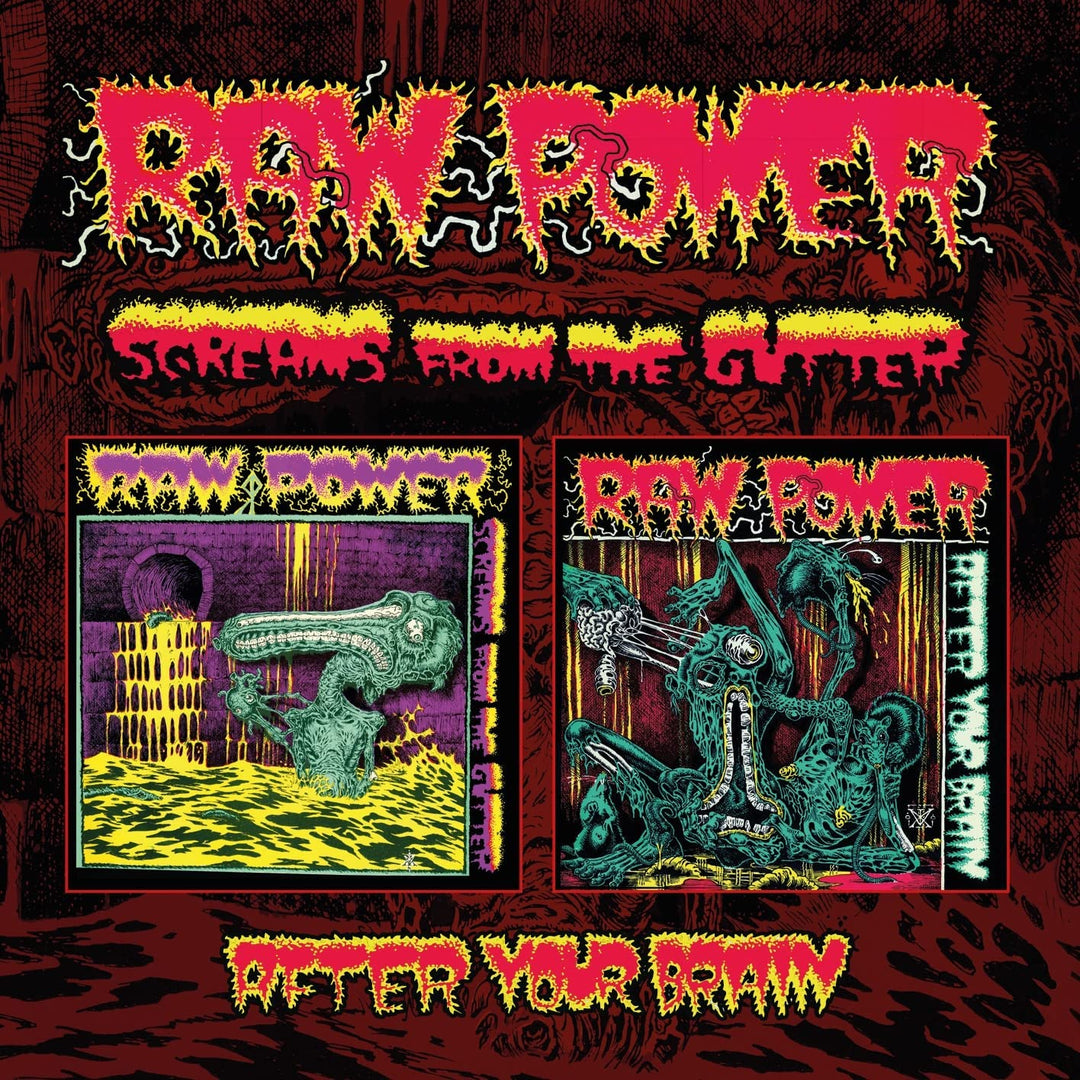 Raw Power - Screams From The Gutter / After Your Brain [Audio CD]