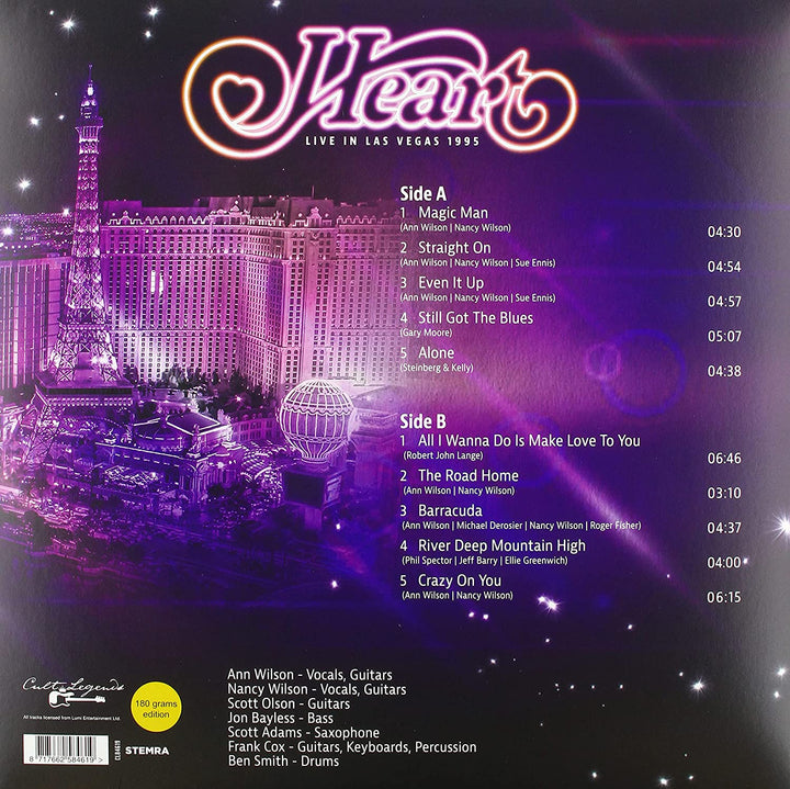 Heart – Live in Las Vegas 1995 [VINYL]