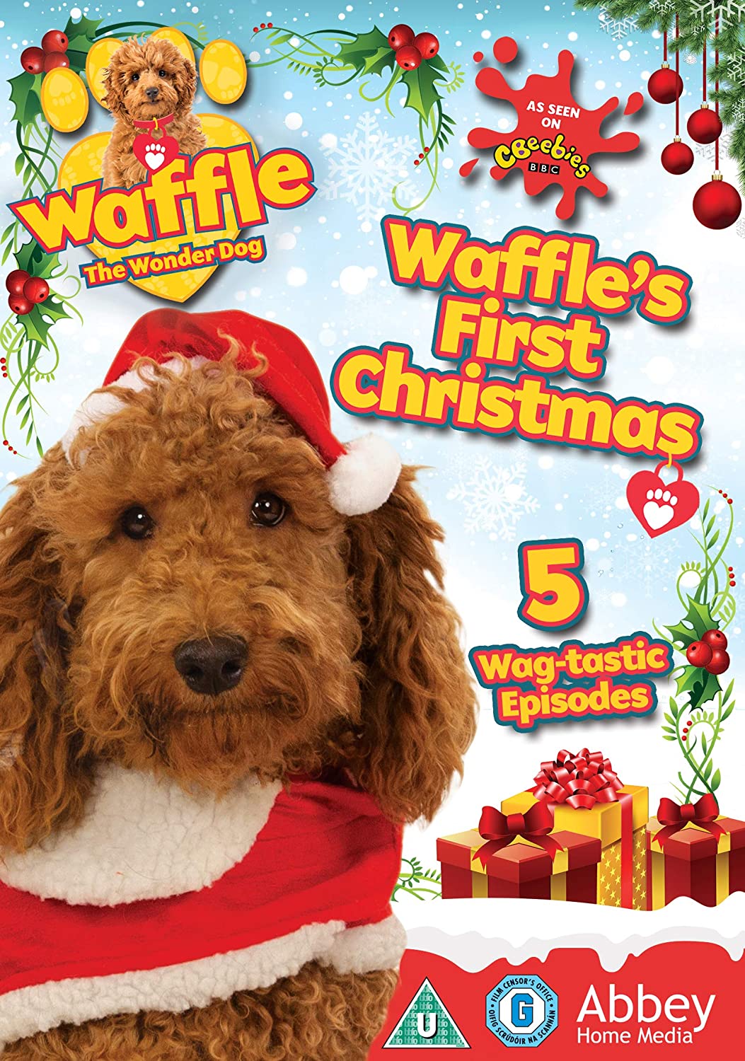 Waffle The Wonder Dog – Waffles erstes Weihnachten – Komödie [DVD]