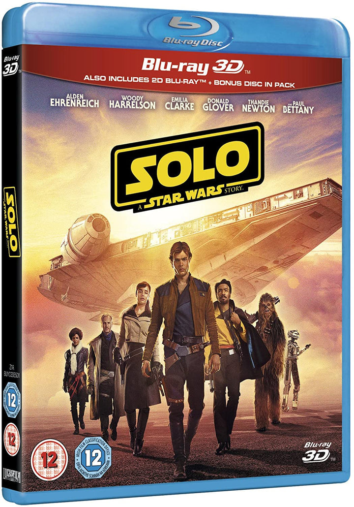 Solo: A Star Wars Story [2018] [Region Free] – Si/Fi [Blu-ray]