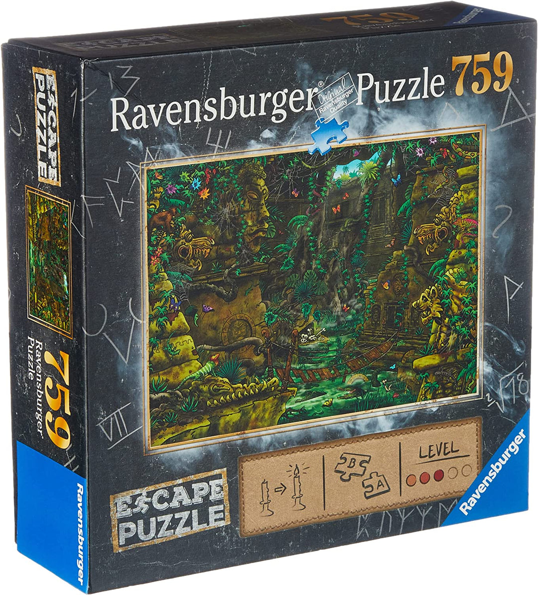 Ravensburger Escape Puzzle – Tempel in Angkor Wat, 759-teiliges Mystery-Puzzle