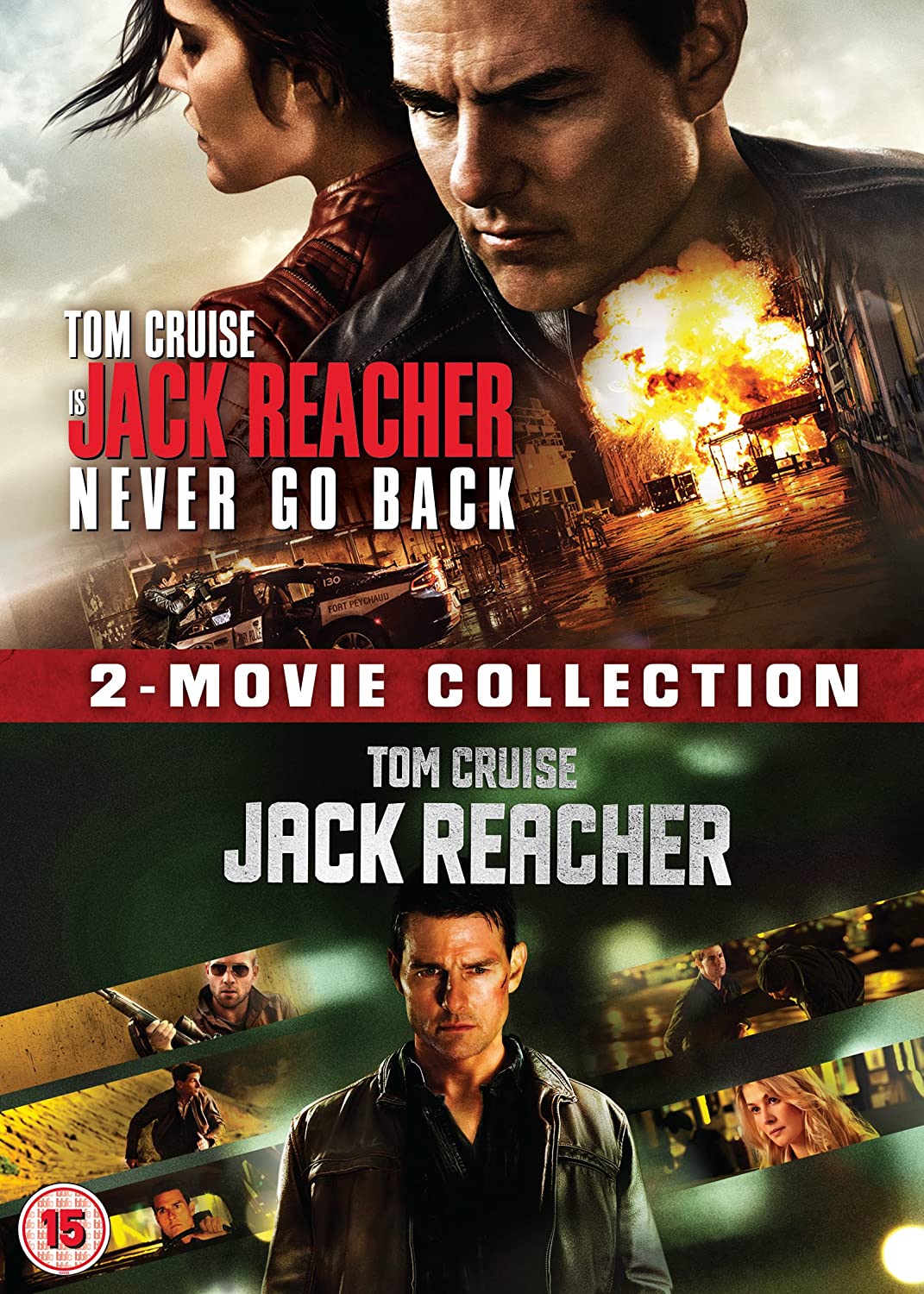 Jack Reacher: 2-Movie Collection [2016] – Action/Thriller [DVD]