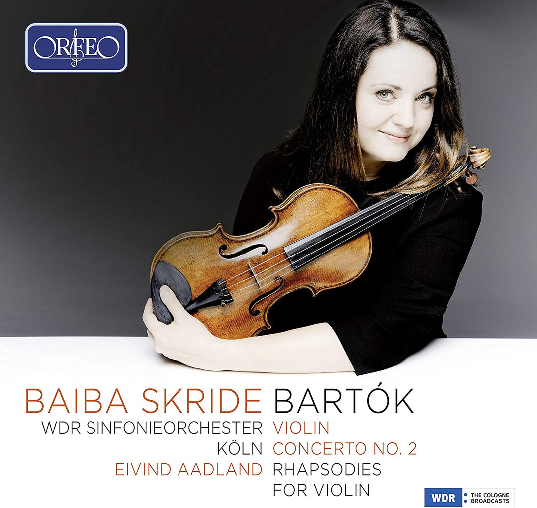 Bartok: Violinkonzert Nr. 2 [Baiba Skride; WDR Sinfonieorchester Köln; Eivind Aadland] [Orfeo: C950191] [Audio CD]