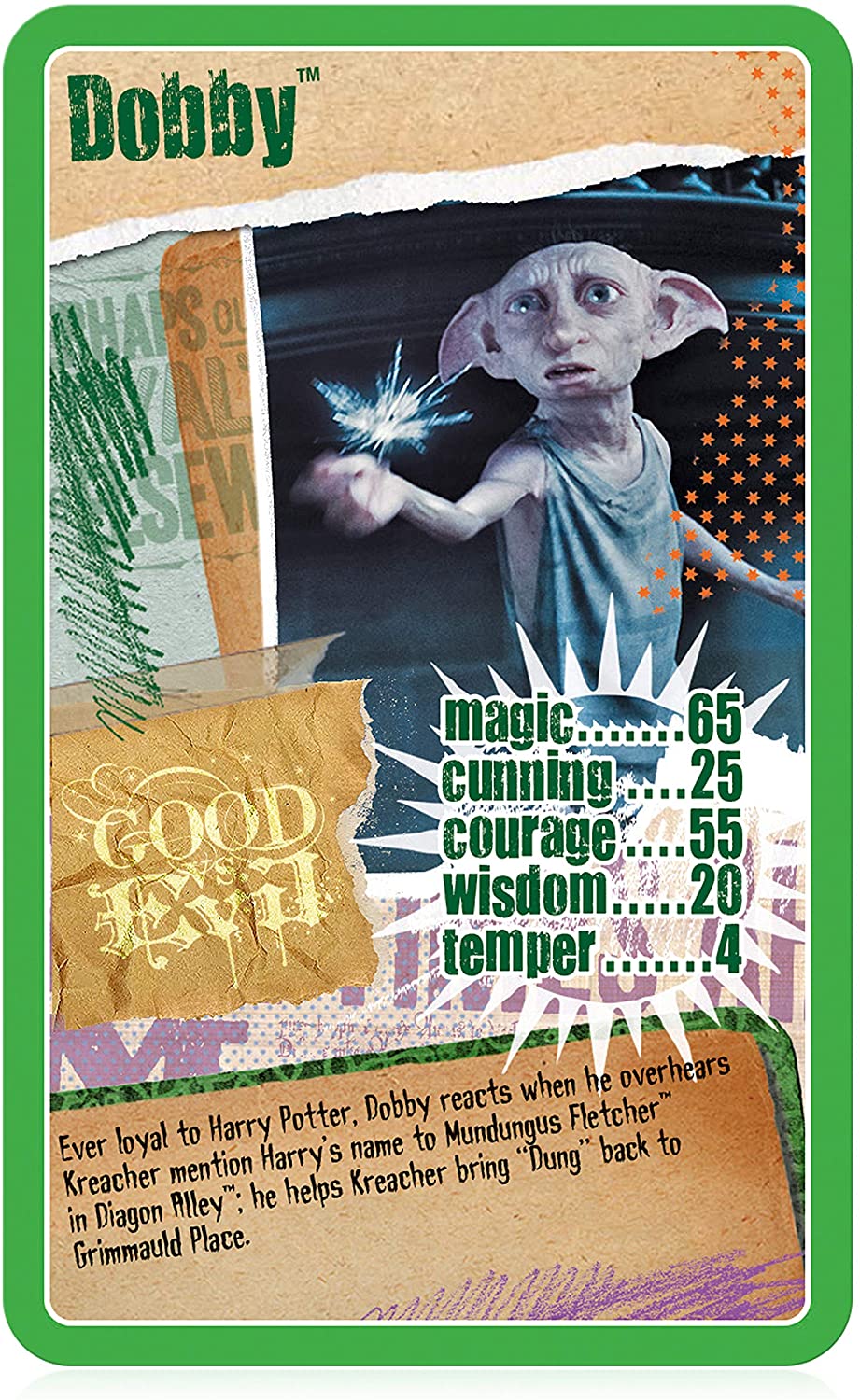 Top Trumps Harry Potter y las Reliquias de la Muerte Parte 1 Top Trumps Juego de cartas