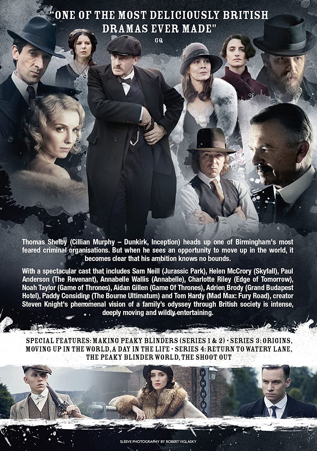 Peaky Blinders – Serie 1 – 4 – Drama [DVD]