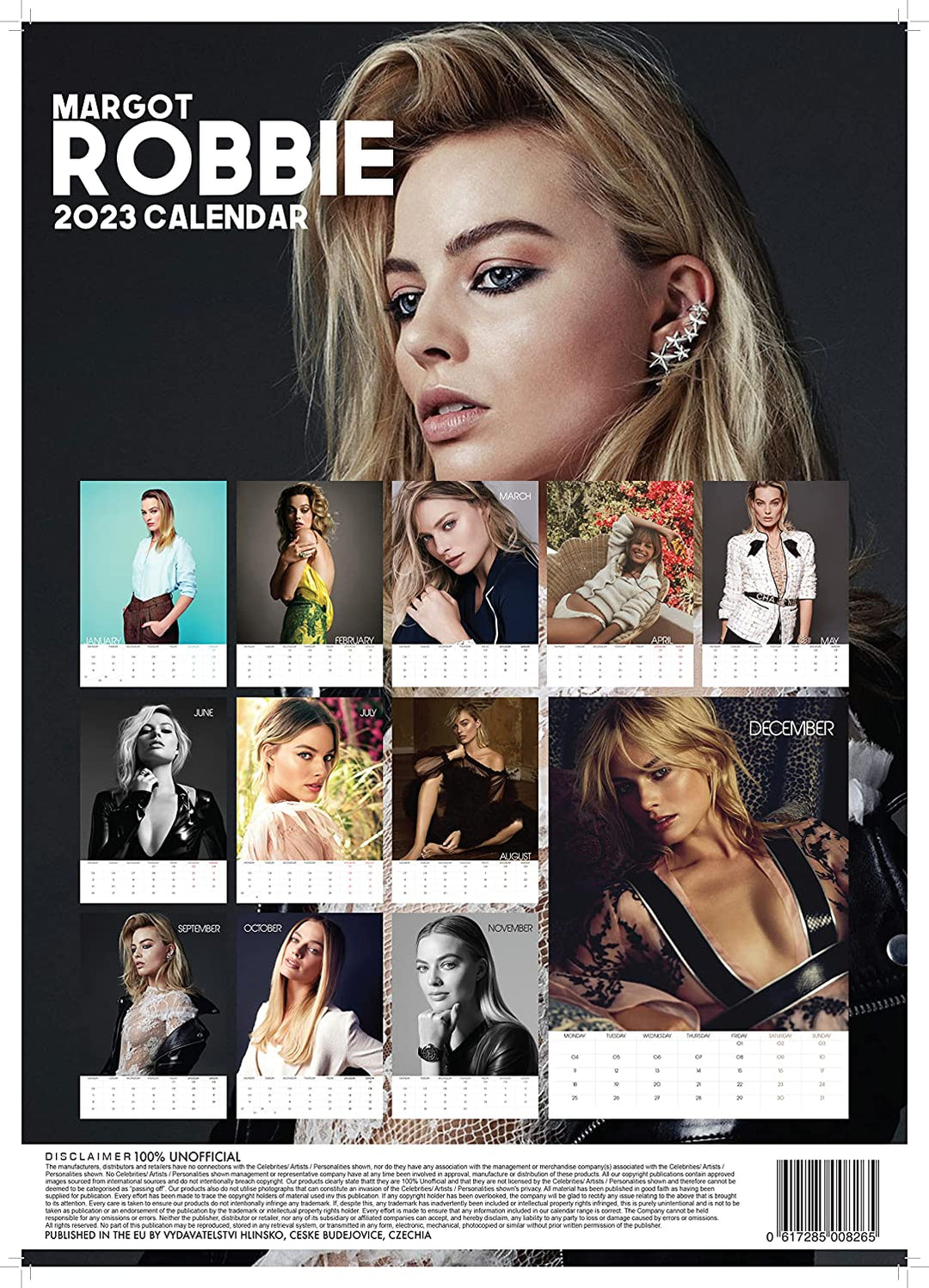 Margot Robbie 2023 Wandkalender