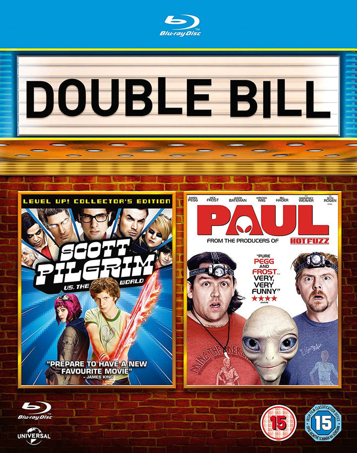 Scott Pilgrim vs. The World / Paul (Doppelpack) [Blu-ray] [Region Free] [Blu-ray]