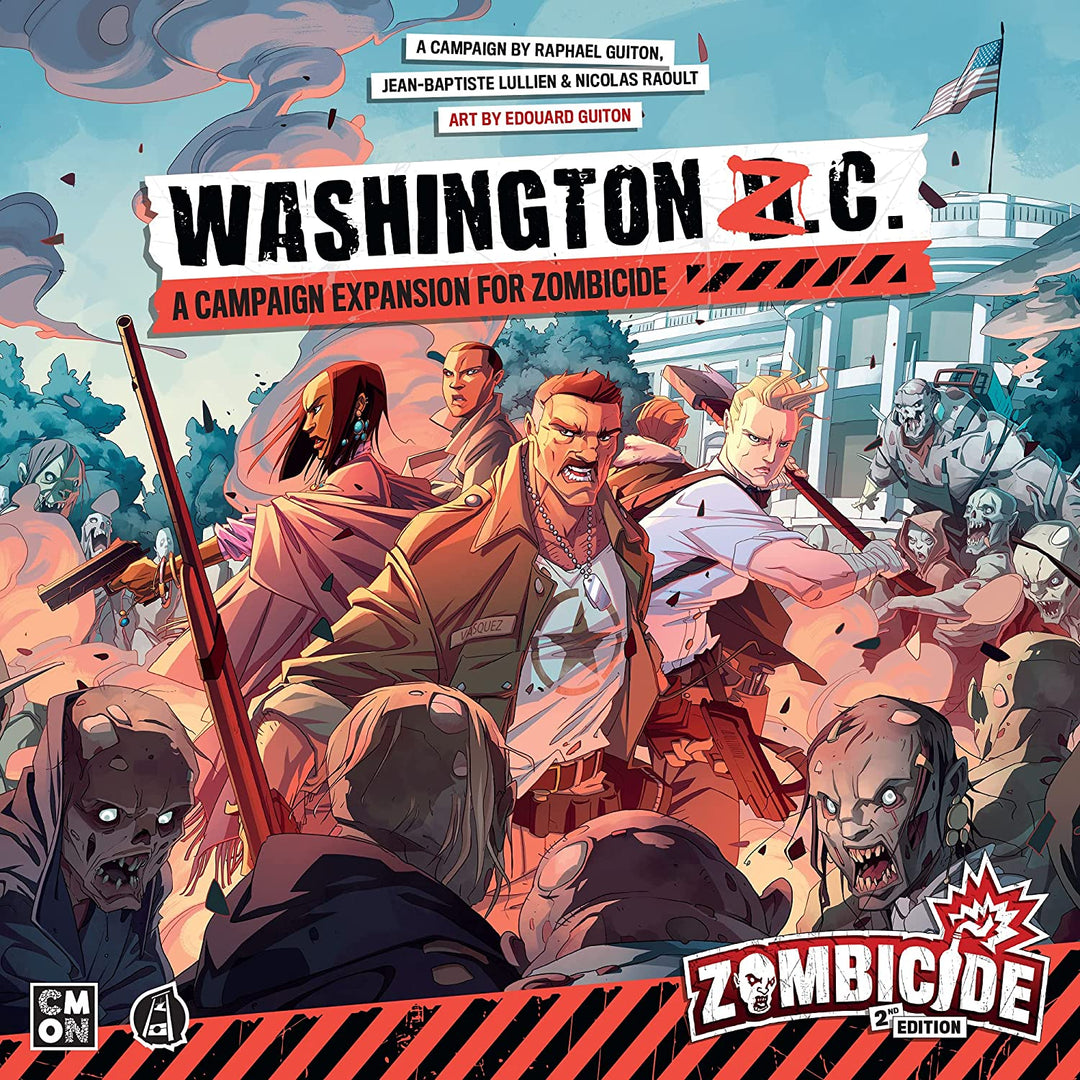 Guillotine-Spiele | Zombicide 2. Auflage: Washington ZC-Erweiterung | Brettspiel