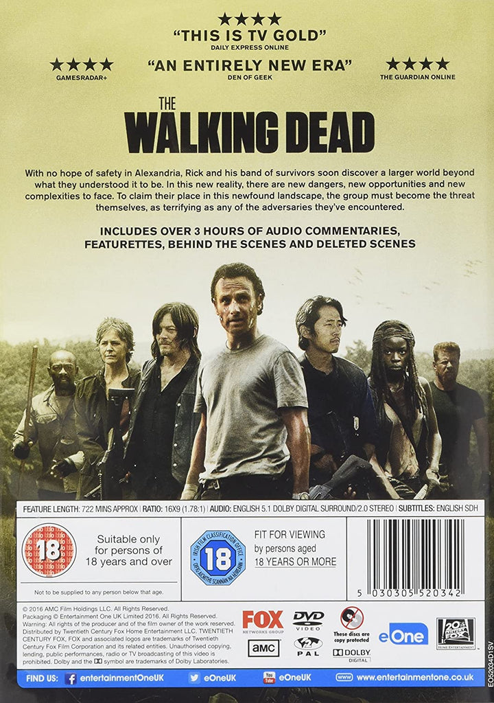 The Walking Dead – Staffel 6 – Horror [DVD]