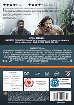 Die Legende von Tarzan [DVD + digitaler Download] [2016]