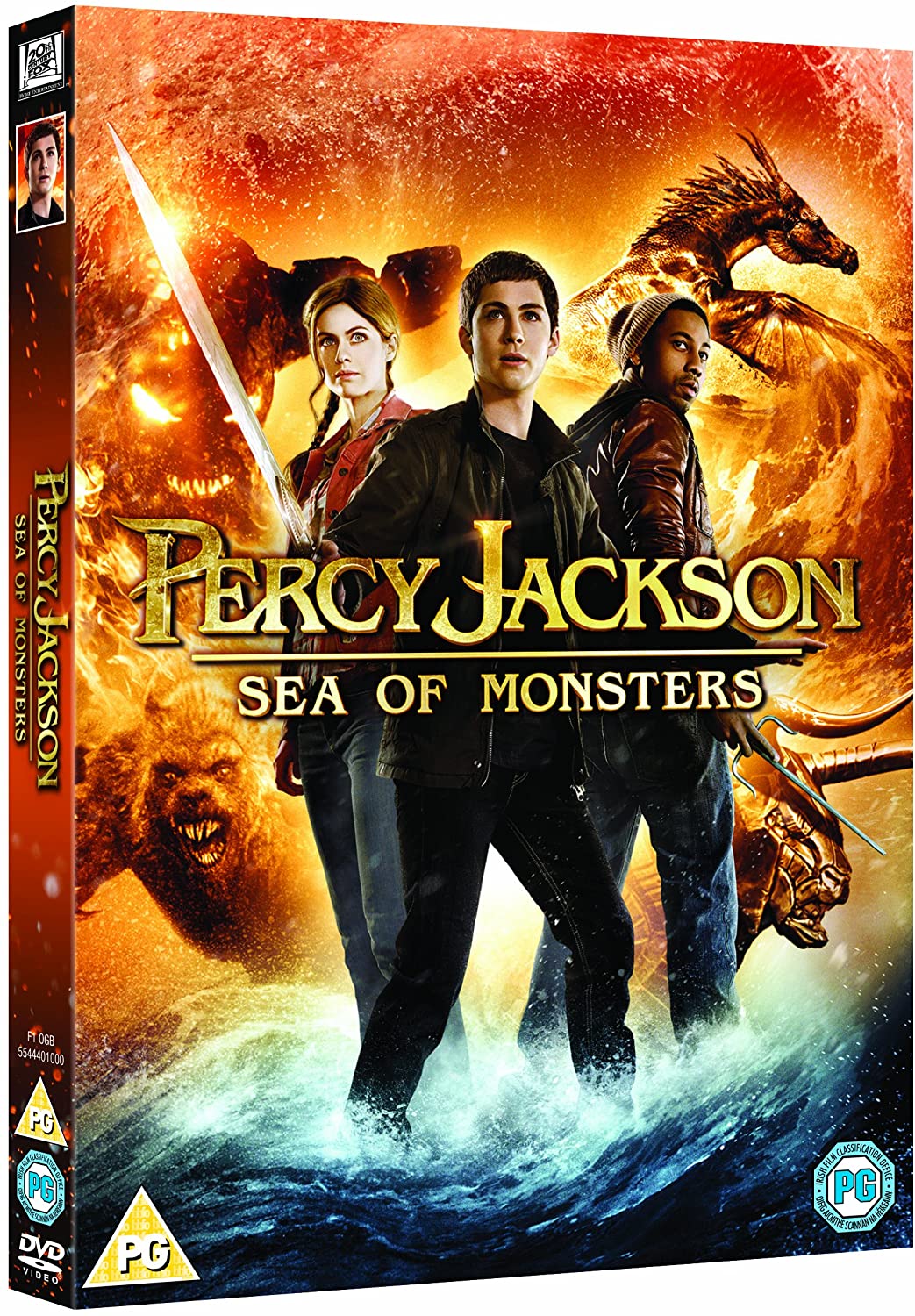 Percy Jackson: Sea of Monsters - Adventure/Fantasy [DVD]