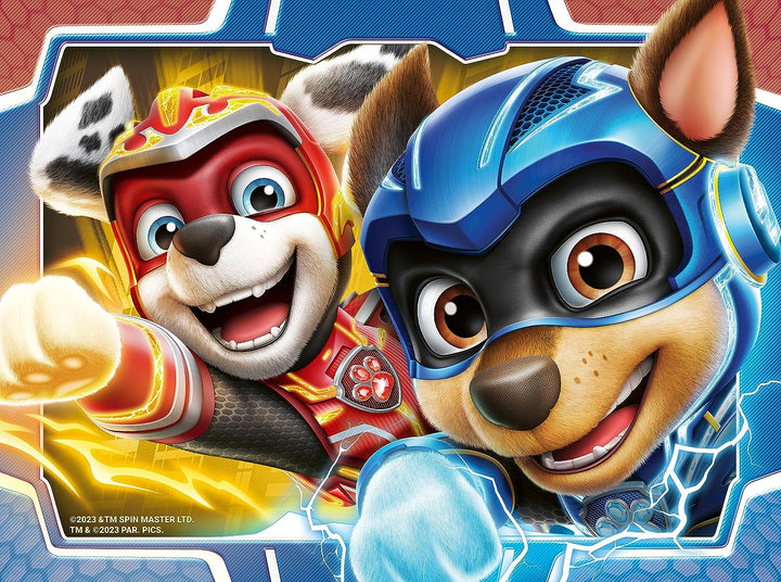 Ravensburger 3169 Paw Patrol Mighty Movie-4 in einer Box (12, 16, 20, 24 Stück) Vorrichtungen