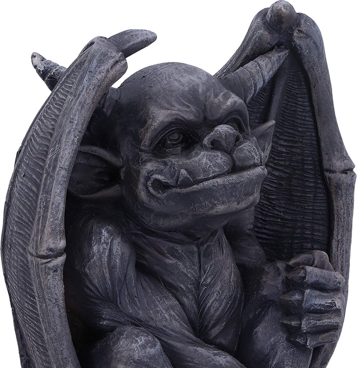 Nemesis Now Victor Dark Black Grotesque Gargoyle Figur, 13 cm