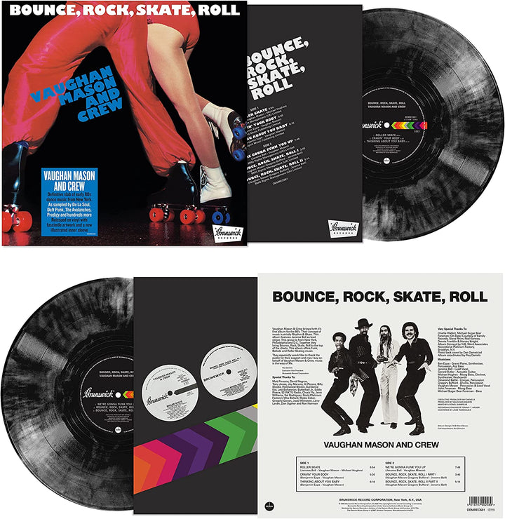 Vaughan Mason &amp; Crew – Bounce, Rock, Skate, Roll (140g schwarzes Vinyl) [VINYL]