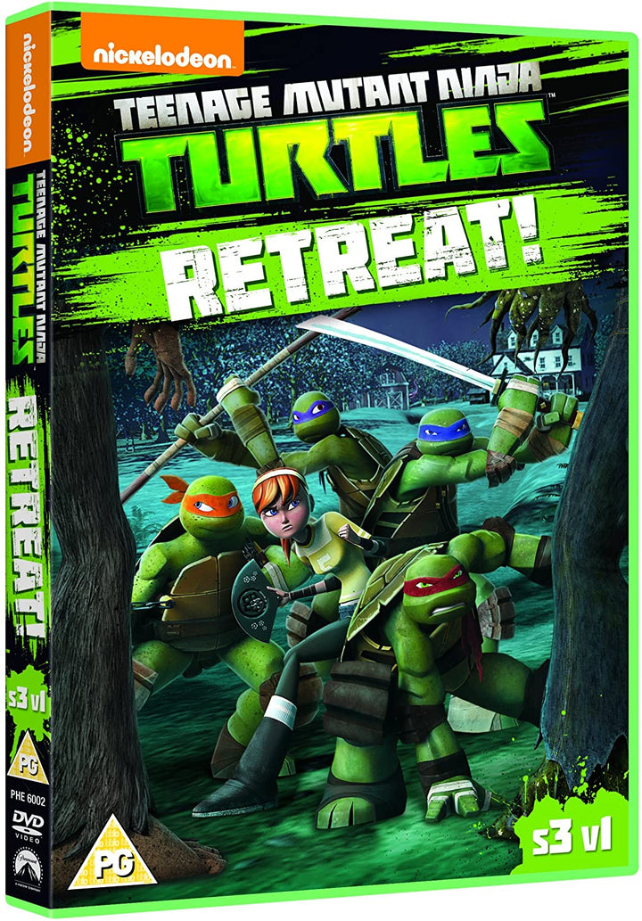 Teenage Mutant Ninja Turtles: Staffel 3, Bd. 1 – Rückzug! - Action/Abenteuer [DVD]