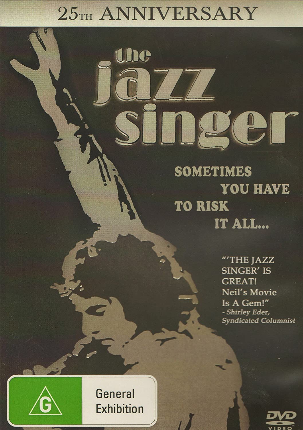 The Jazz Singer 25th Anniversary Edition (Region 2-kompatible DVD, vollständig englischsprachiges Cover)