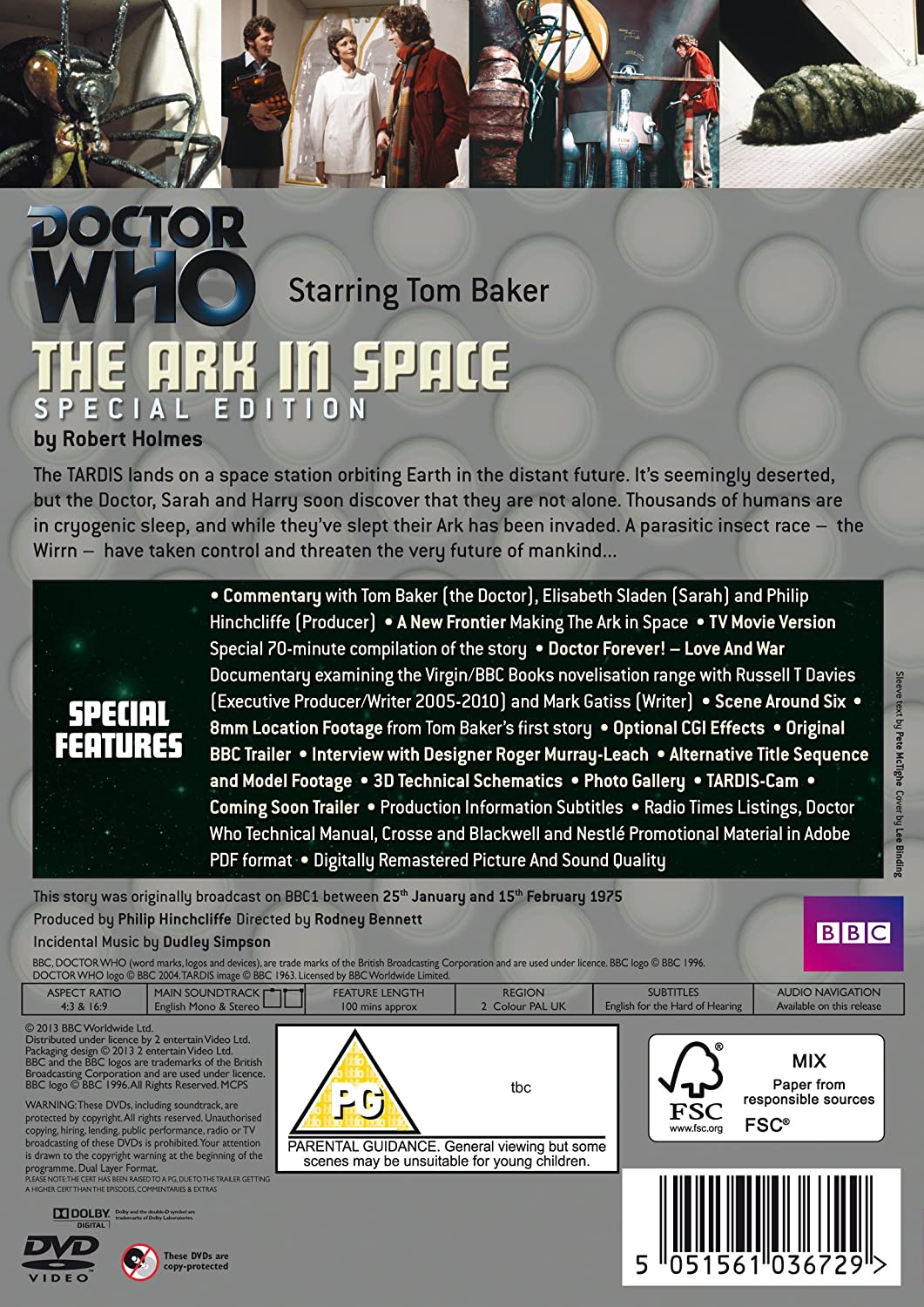 Doctor Who: Die Arche im Weltraum – Science-Fiction [DVD]