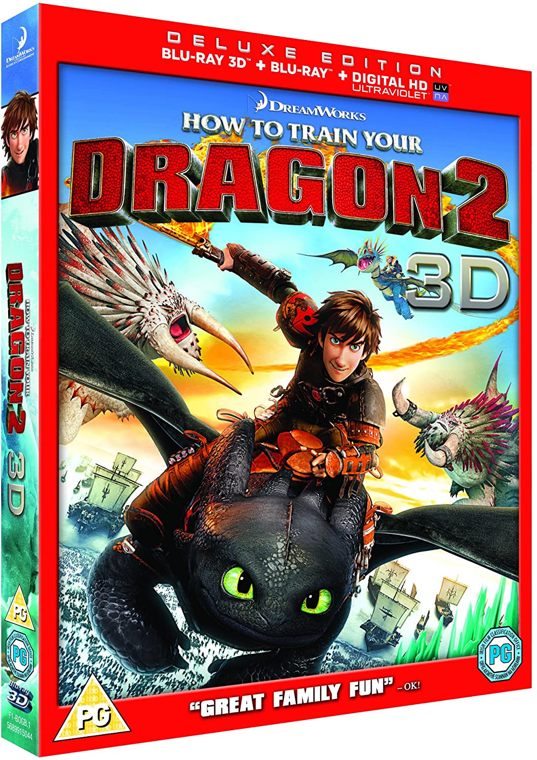 How To Train Your Dragon 2 [Adventure] [Blu-ray]