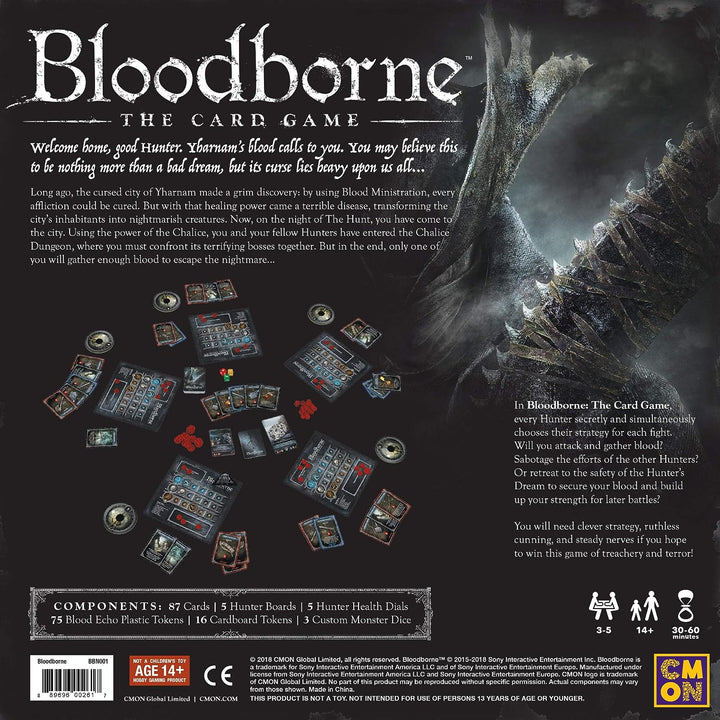 Cool Mini Or Not CMNBBN001 BBN001 Bloodborne das Kartenspiel