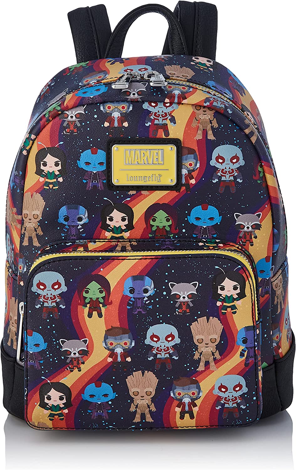 Loungefly X Marvel Guardians of the Galaxy Chibi Line-up Mini Backpack