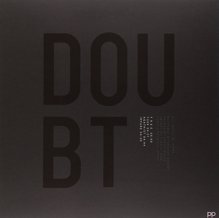 Yaws - DOUBT [12" [Vinyl]