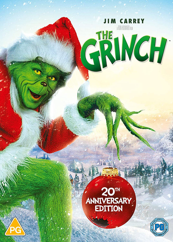 Wie der Grinch Weihnachten gestohlen hat [2000] – Familie/Fantasy [DVD]