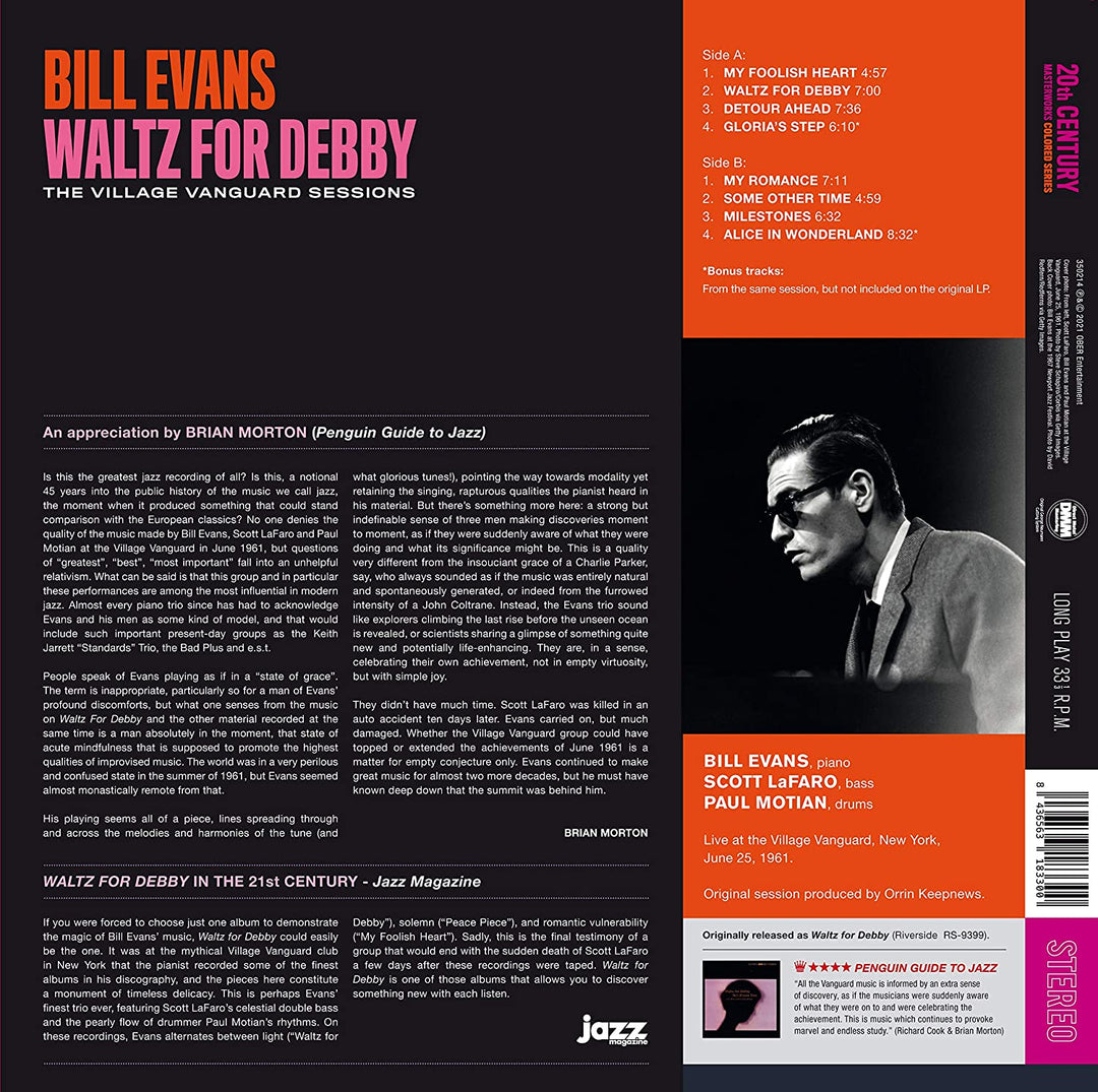 Bill Evans – Walzer für Debby [Vinyl]