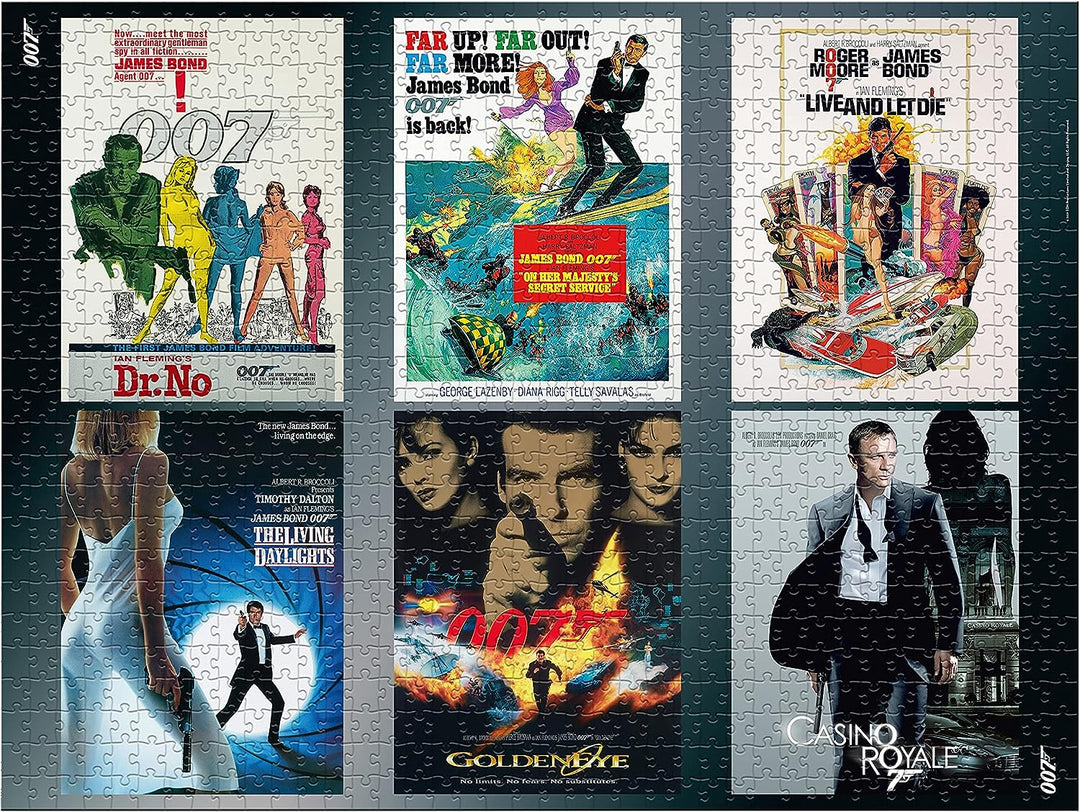 James-Bond-Filmplakat, 1000-teiliges Puzzle