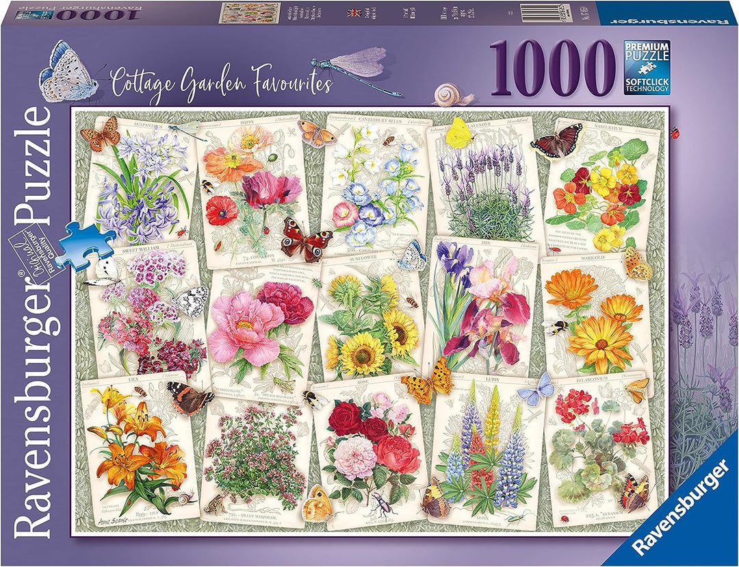 Ravensburger 17485 Country Garden Favorites 1000-teiliges Puzzle für Erwachsene