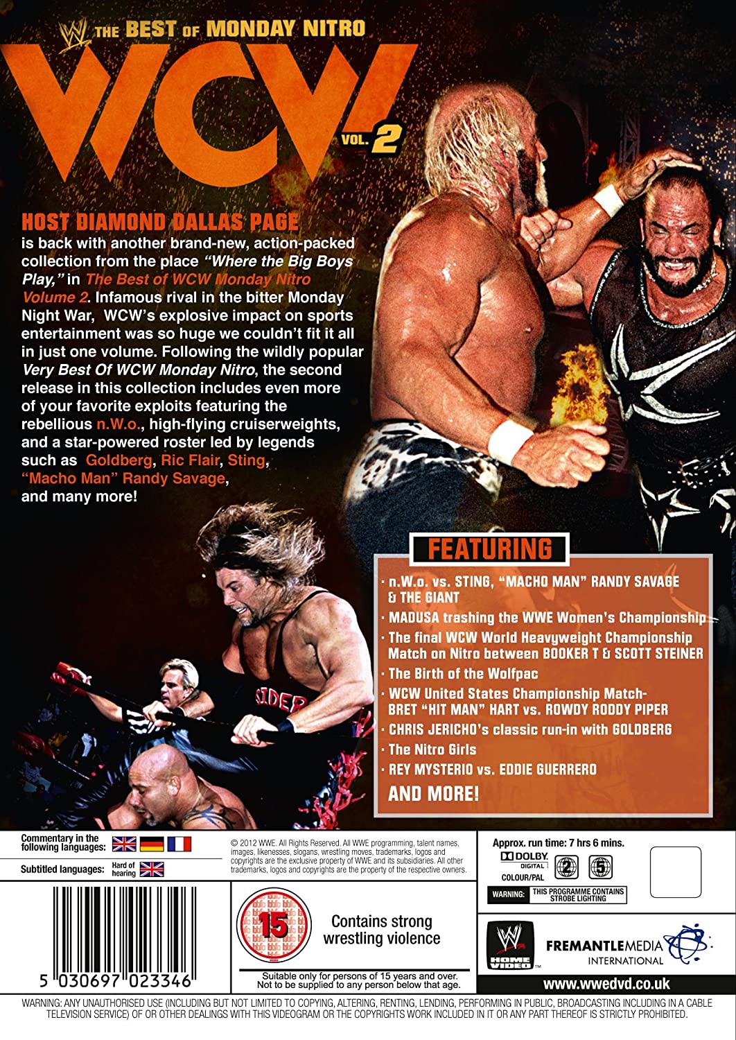 WWE: Das Beste von WCW Monday Night Nitro – Band 2 [DVD]