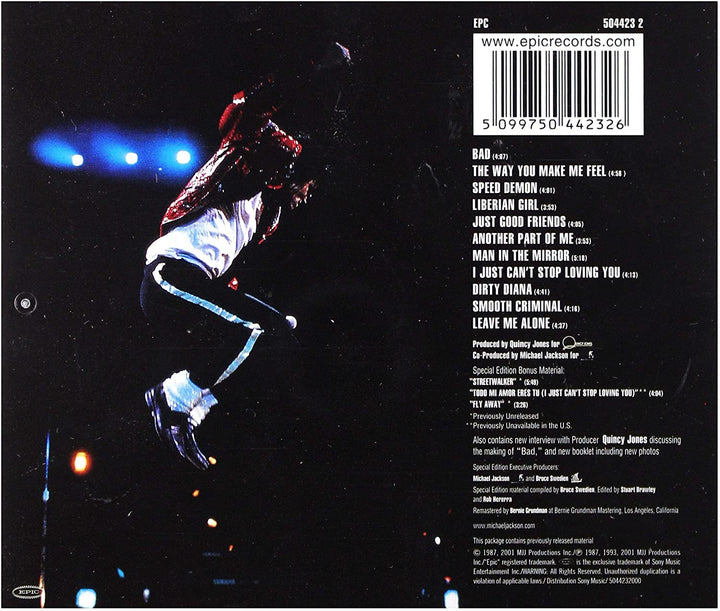 Michael Jackson - Bad [Audio-CD]