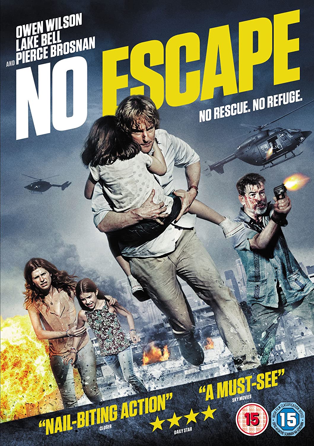 No Escape [2015] – Action/Thriller [DVD]