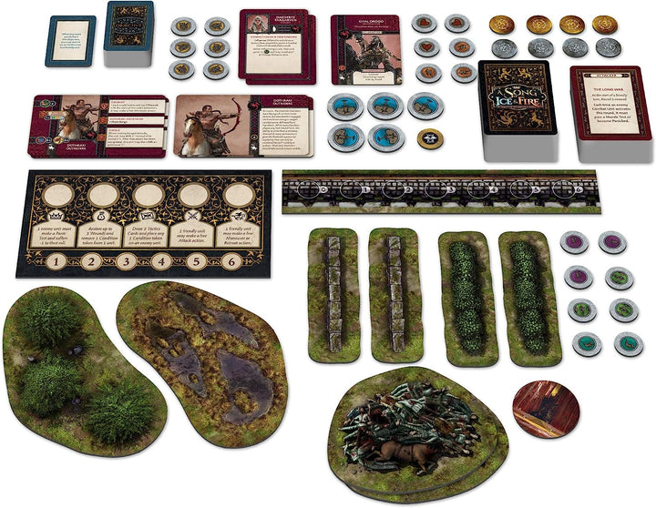 Cool Mini or Not - A Song of Ice and Fire: Targaryen Starter Set Core Box - Miniature Game