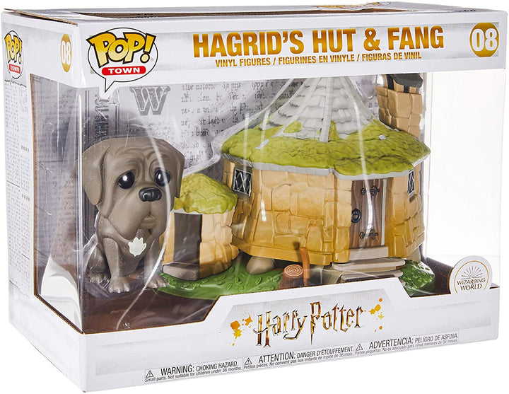 Harry Potter Hagrid&#39;s Hut &amp; Fang Funko 44230 Pop! Vinile #08