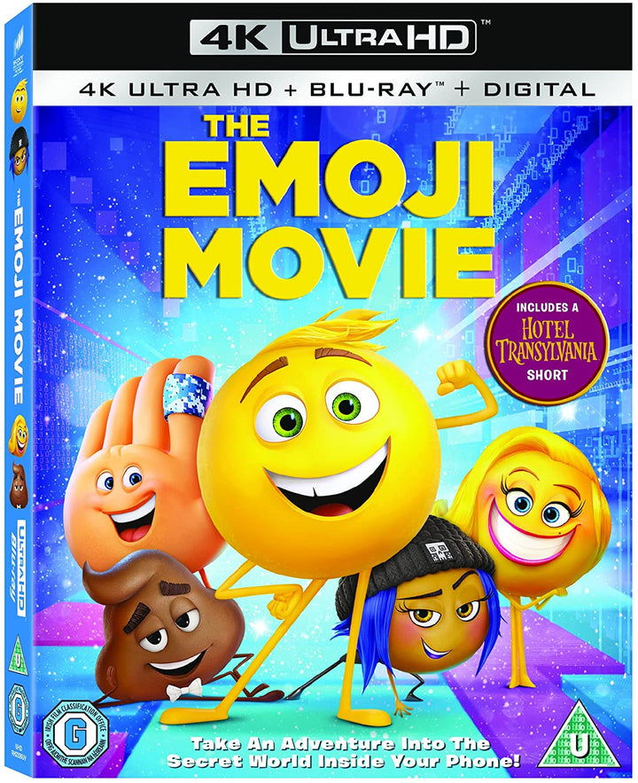 The Emoji Movie (4K UHD [2017] [Region Free] - Animation [Blu-ray]