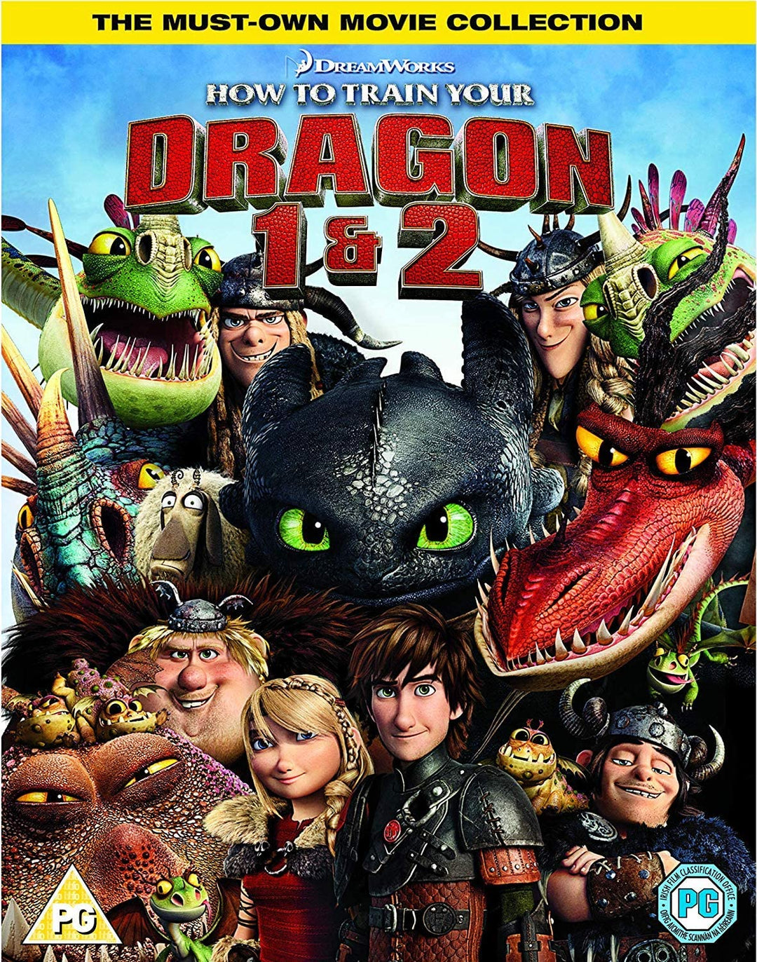 How To Train Your Dragon 1 &amp; 2 Box Set – Familie/Abenteuer [DVD]