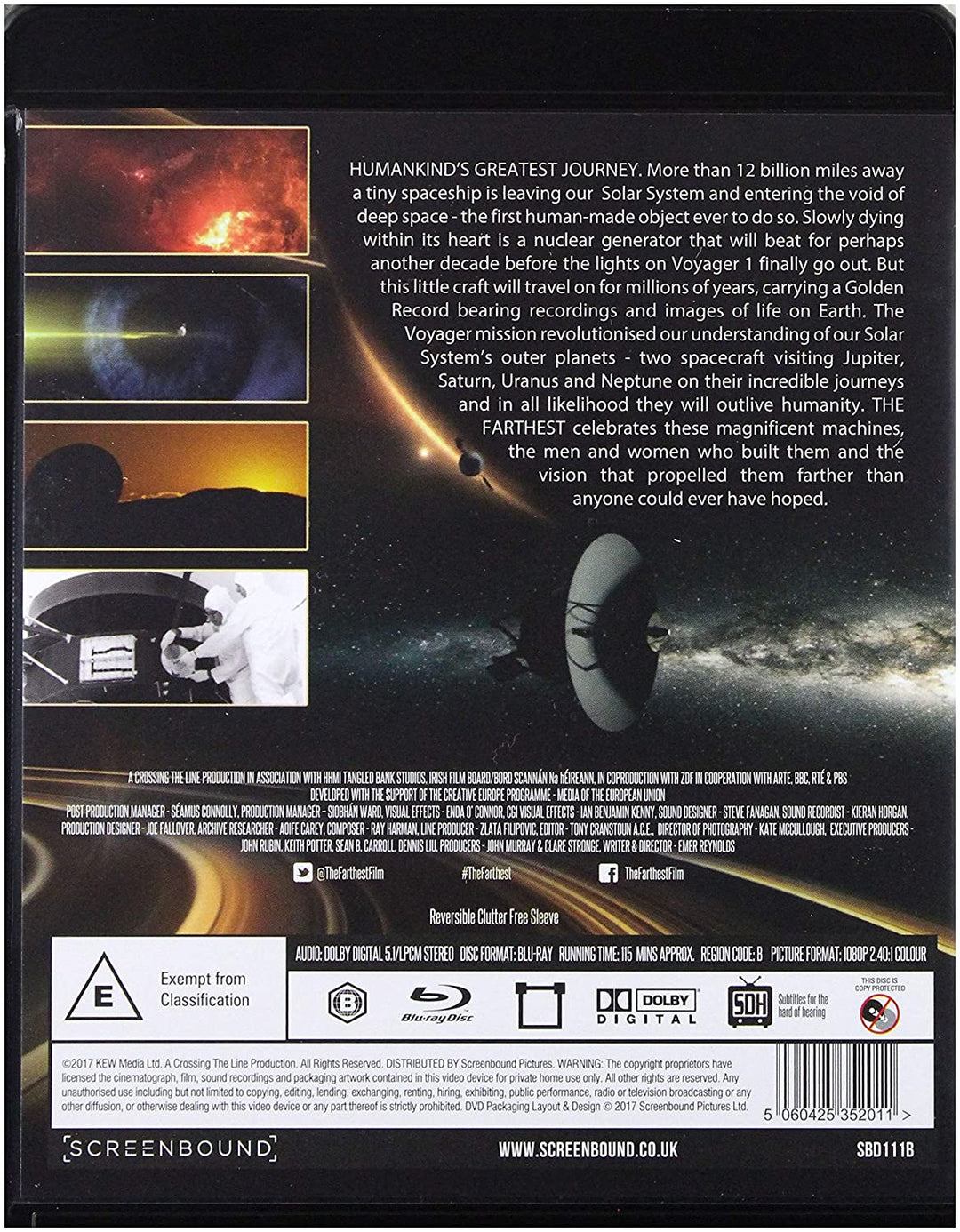 The Farthest [Region B] – Dokumentarfilm/Geschichte [Blu-ray]