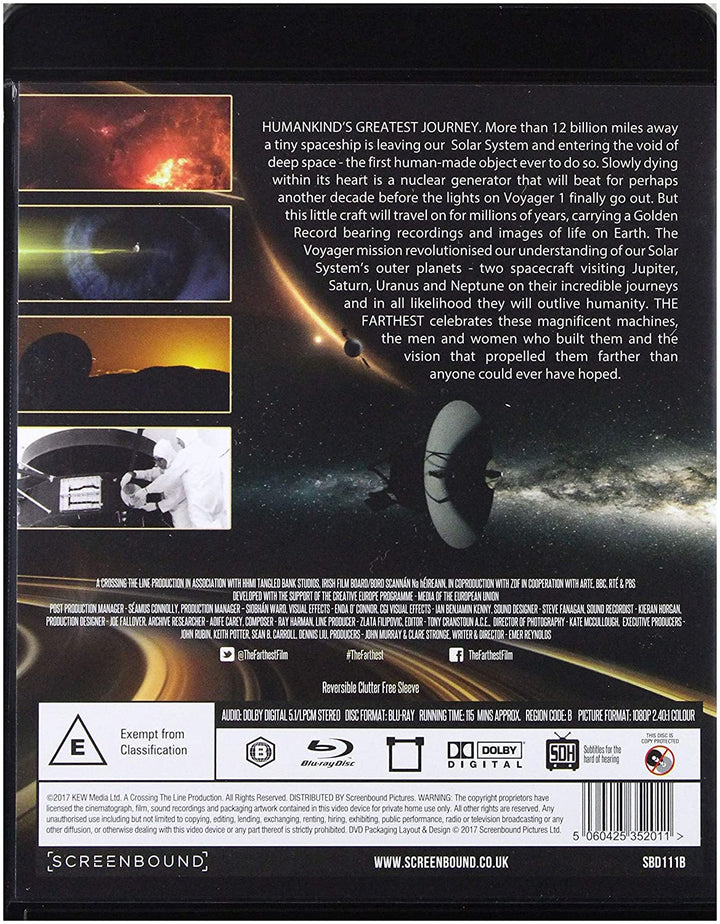 The Farthest [Region B] – Dokumentarfilm/Geschichte [Blu-ray]