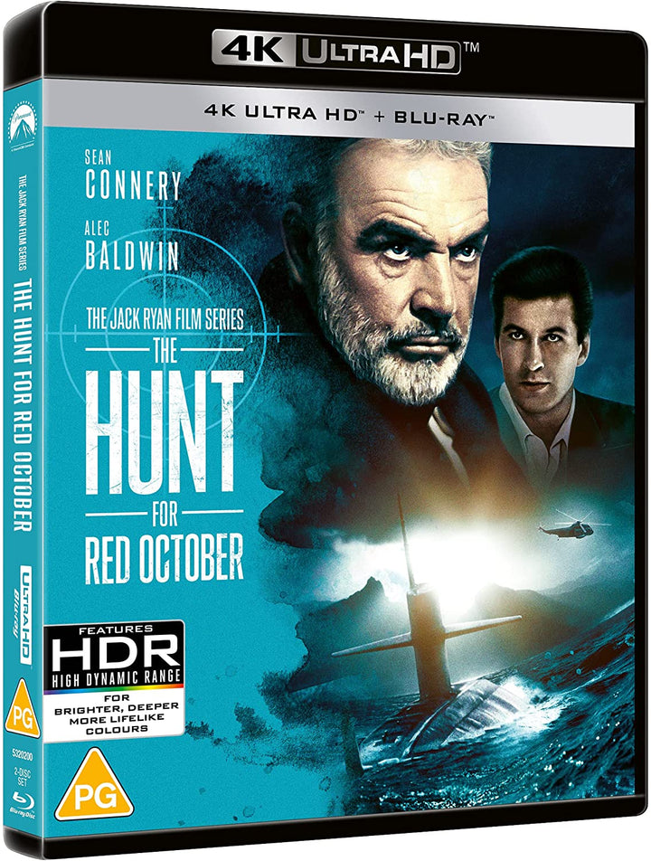 Die Jagd auf Roter Oktober – Thriller/Action [Blu-ray]