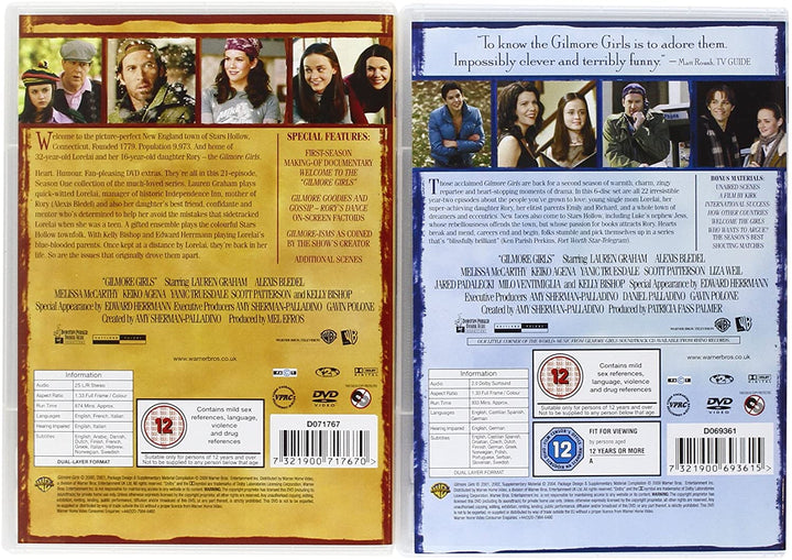 Gilmore Girls: Die komplette Serie [2000] – Drama [DVD]