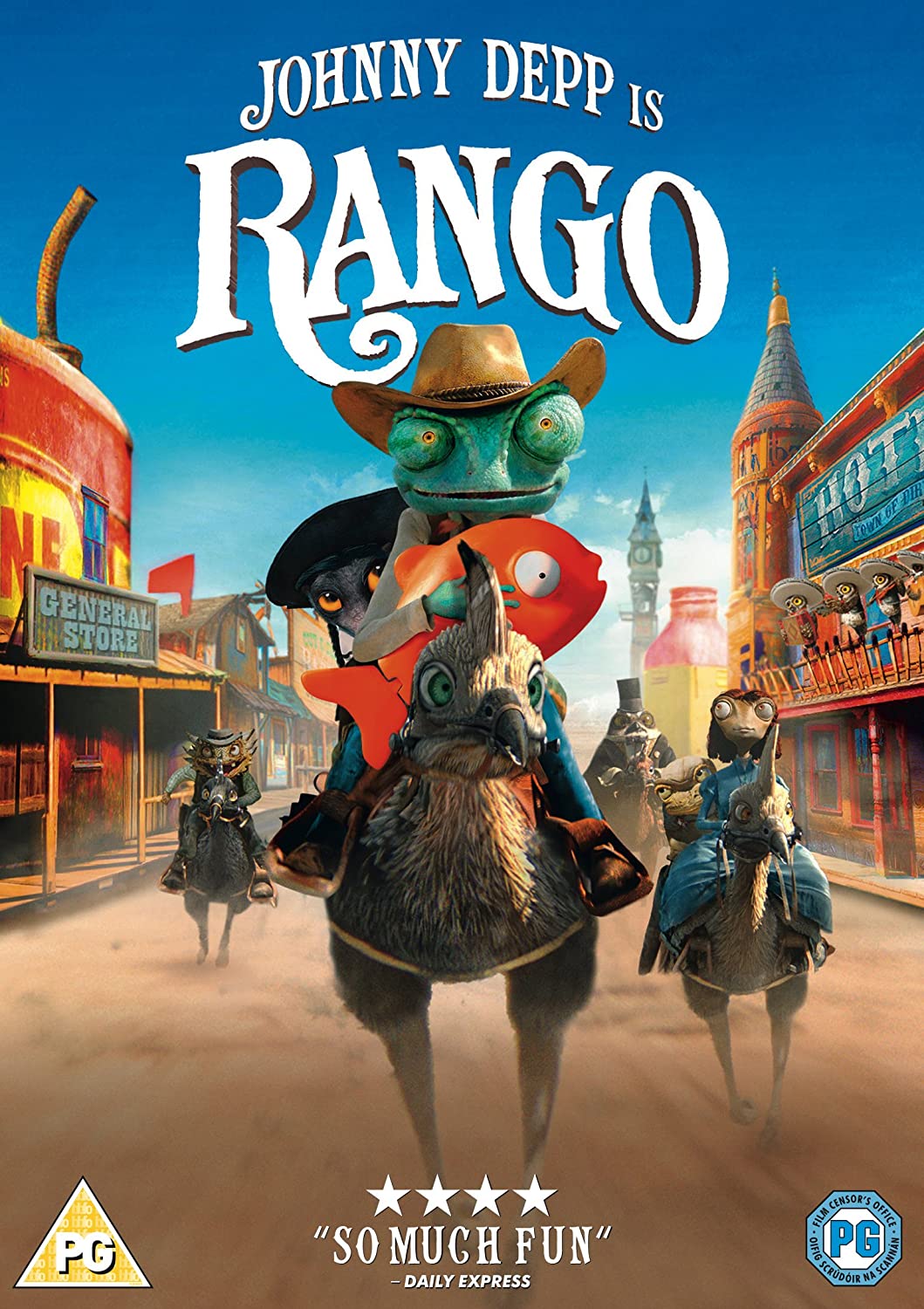 Rango - Comedy/Family [DVD]