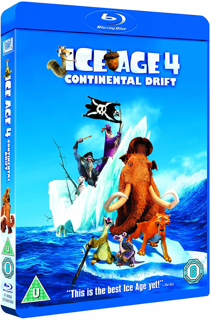 Ice Age 4: Kontinentalverschiebung [2012] [Blu-ray]