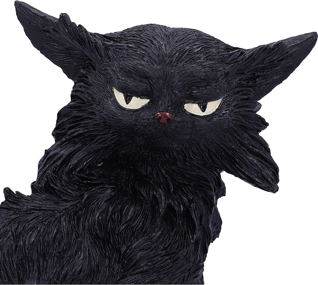 Nemesis Now Kleine schwarze Katze Hexen Vertraute Figur Salem, 19,6 cm