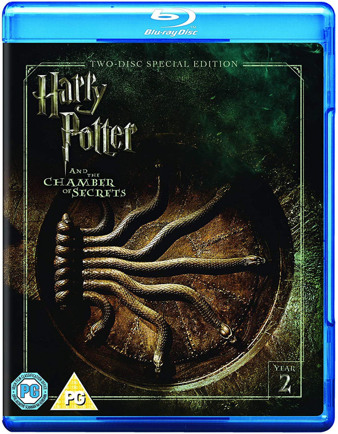 Harry Potter und die Kammer des Schreckens [Jahr 2] [2016 Edition 2 Disk] [2002] [Region Free] [Blu-ray]